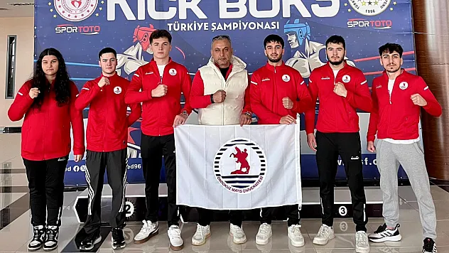 OMÜ Kick Boksta Türkiye Kürsüsünde: 1 Altın, 1 Bronz