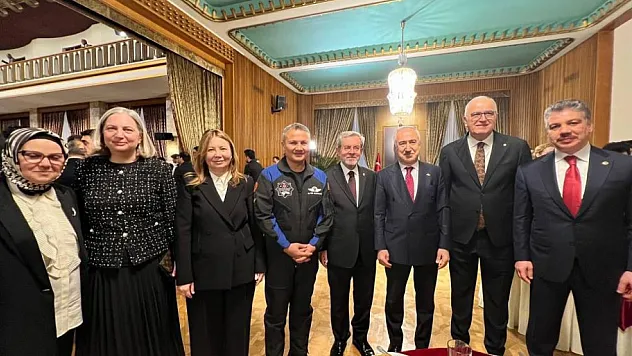 OMÜ Rektörü Fatma Aydın TBMM'deki dev resepsiyonda!