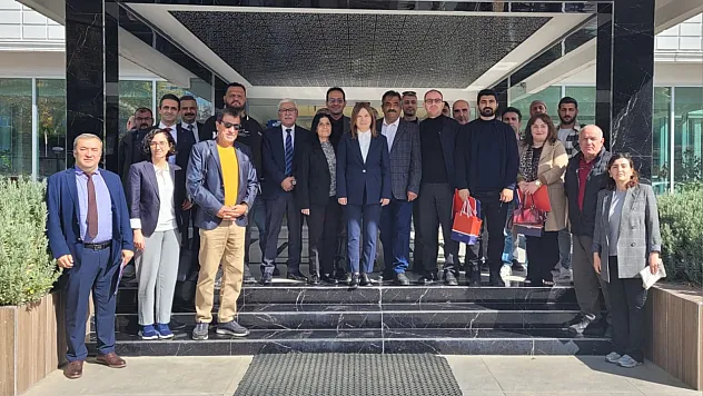 OMÜ Rektörü  Prof. Dr. Fatma Aydın basınla buluştu