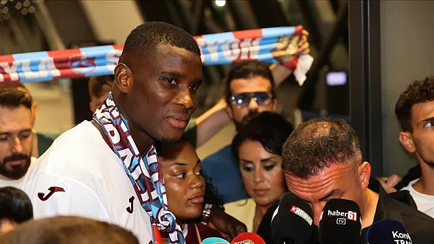 Onuachu Trabzon'a geldi
