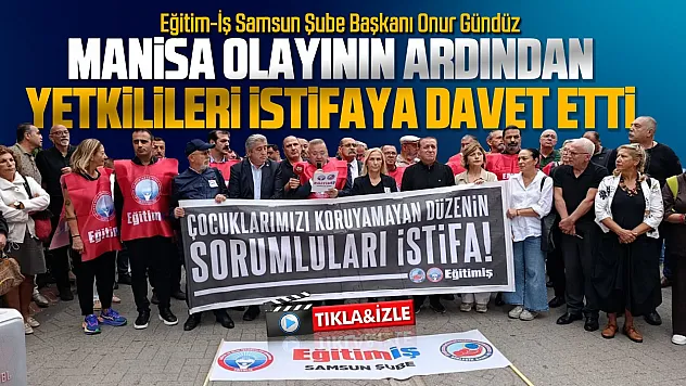 Onur Gündüz, 'Yetkililer istifa etsin'