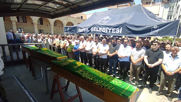 Ordu'da arazi tartışmasında hayatını kaybeden aynı aileden 3 kişi defnedildi