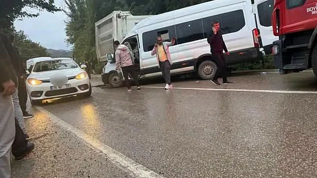 Ordu'da feci kaza: 1 ölü, 18'i öğrenci 23 yaralı