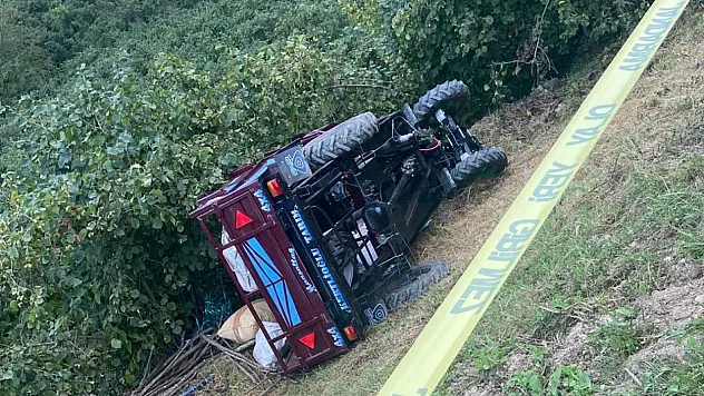Ordu'da gerçekleşen kazada 1 kişi hayatını kaybetti