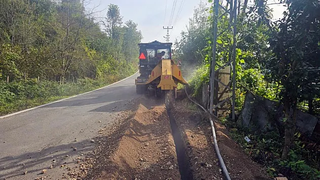 Ordu'da içme suyu altyapısı güçlendiriliyor