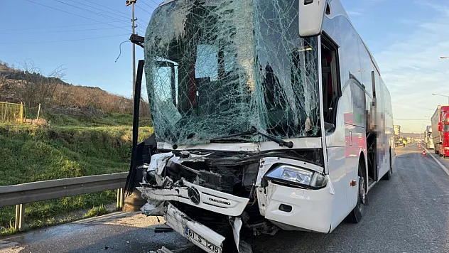 Ordu'da korkunç kaza! Yolcu otobüsü 500 metre sürüklendi