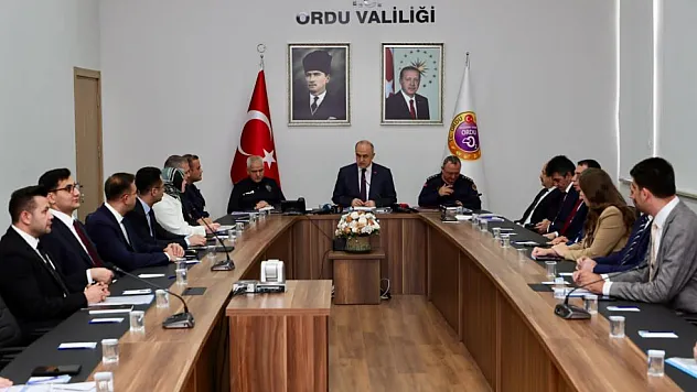 Ordu'nun 9 aylık asayiş raporu açıklandı