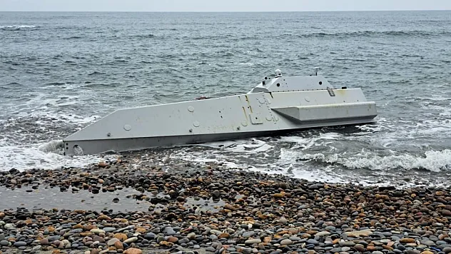 Ordu Ünye'de İnsansız Deniz Aracı İmha Edildi: Patlama Anı!