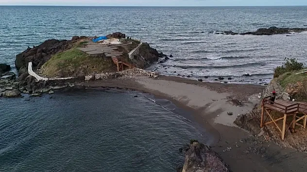 Ordu Ünye'deki Ayanikola Adası restorasyonunda sona yaklaşıldı