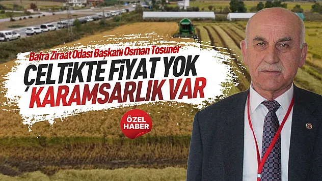 Osman Tosuner, 'Çeltikte maliyetler çok arttı'