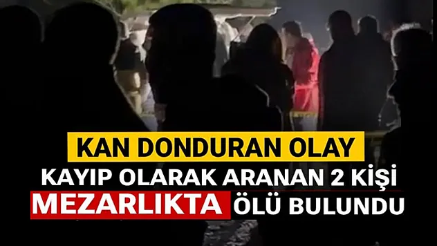 Osmaniye'de mezarlıkta park halindeki araçta 2 genç ölü bulundu