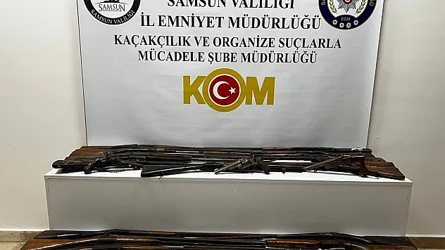 Osmanlı mirası silahları satmaya çalışırken yakalandı!