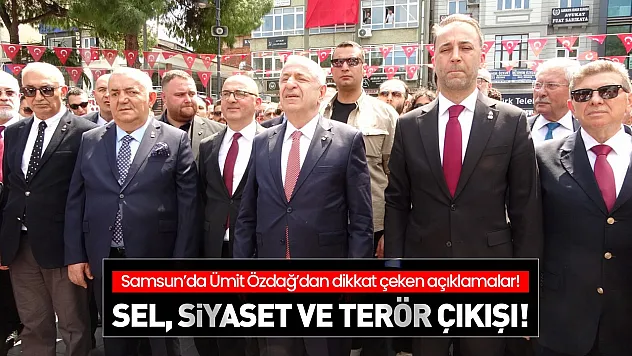 Özdağ'dan Samsun'da 19 Mayıs mesajı: 'Atatürk'ün emanetini kararlılıkla savunacağız'