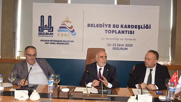 Palandöken'de 'Su Kardeşliği' zirvesi