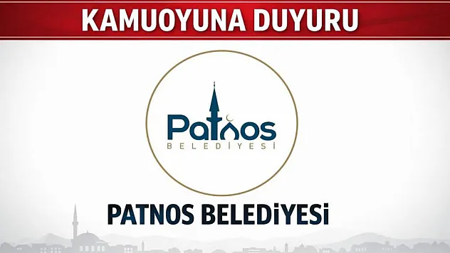 Patnos'ta et 850 TL! belediye harekete geçti
