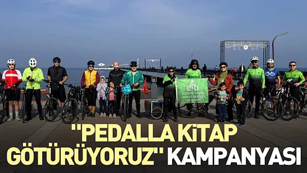 'Pedalla Kitap Götürüyoruz' kampanyası