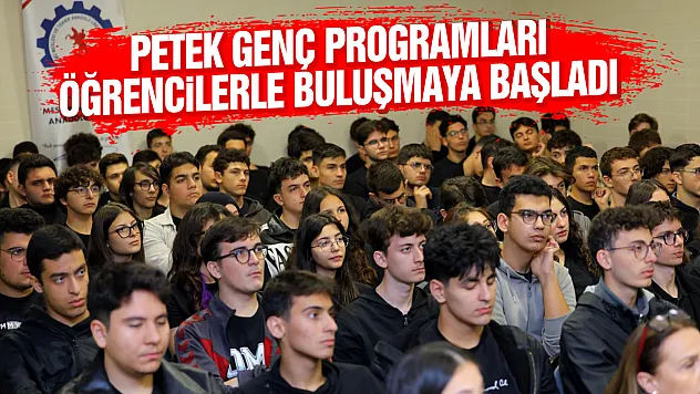 Petek Genç Lgs Yolculuğu Ve Petek Genç Kariyer Buluşmaları programları Başladı
