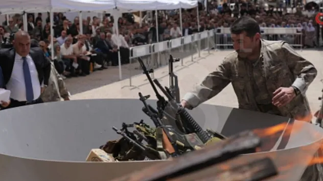 PKK'nın ilk grubu silah bıraktı