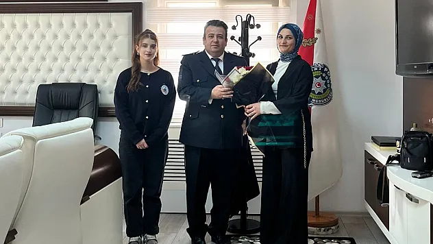 Polis Haftası'nda Bafra'da anlamlı buluşma
