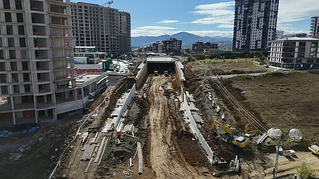 Recep Tayyip Erdoğan Bulvarı'nda çalışmalar sürüyor