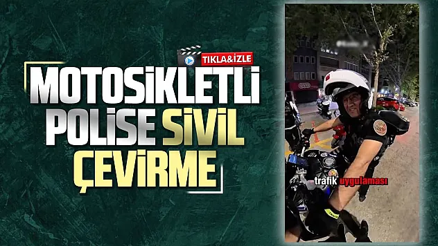 Roller değişti! Vatandaş polisi çevirdi