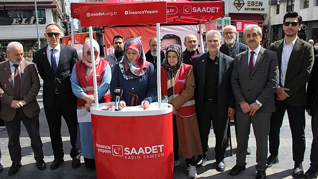 Saadet partisi Samsun kadın kollarından 'çürüme' uyarısı