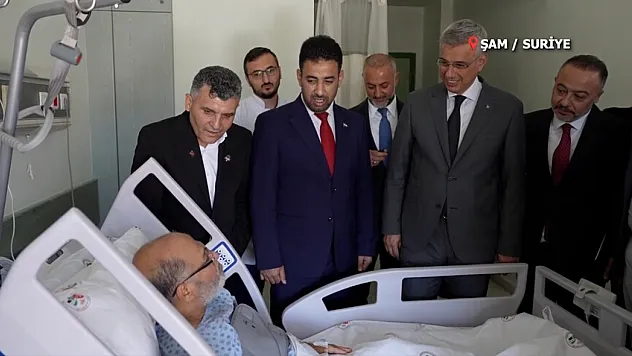 Sağlık Bakanı Kemal Memişoğlu Şam Kalp Hastanesini ziyaret etti