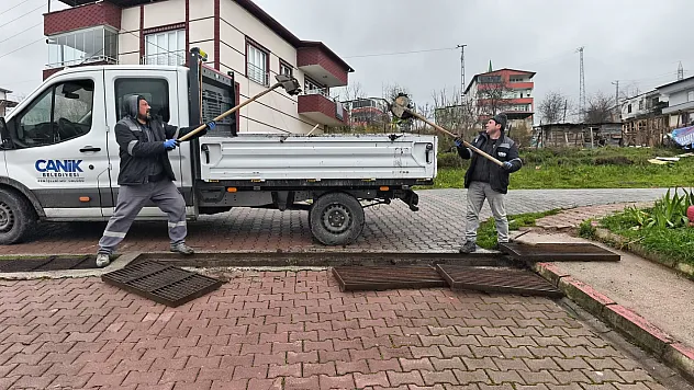Saha kontrolleri aralıksız sürüyor: Canik'te Çalışmalar devam ediyor