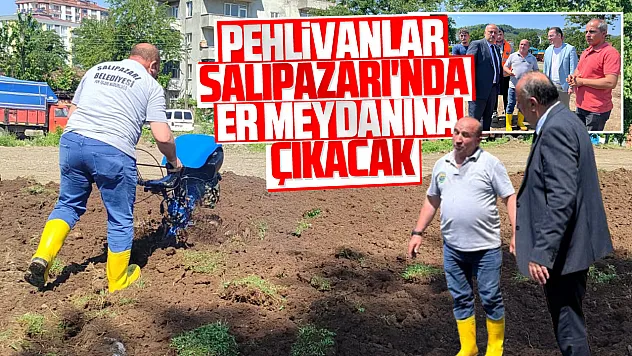 Salıpazarı 'Güreş Şöleni' için gün sayıyor
