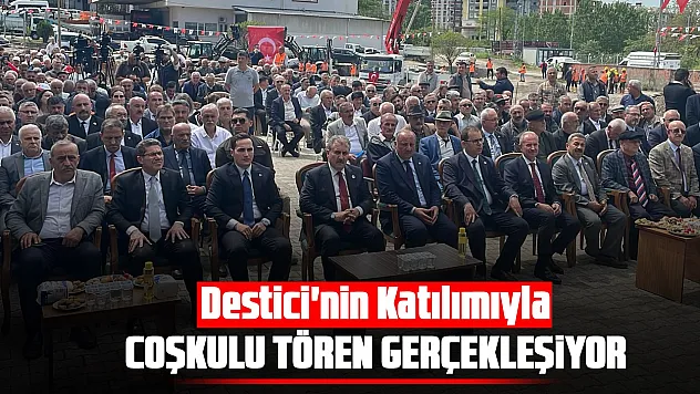 Salıpazarı'nda Belediye hizmet binası temel atma töreni gerçekleşiyor