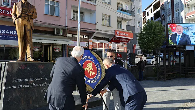 Salıpazarı'nda Muhtarlar Günü tören ve kahvaltı programıyla kutlandı