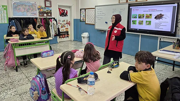 Salıpazarı'nda öğrencilere kahverengi kokarca eğitimi