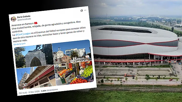 Samsun, Avrupalı Taraftarın Gözdesi Oldu: 'Çok Otantik ve Sıcak Bir Şehir'