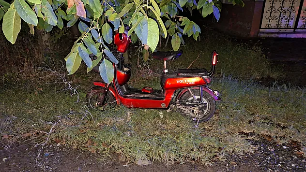 Samsun Bafra'da elektrikli bisiklet devrildi: 37 yaşındaki sürücü yaralandı