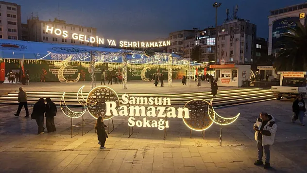 Samsun Büyükşehir Belediyesi Ramazan Sokağı yoğun ilgi görüyor