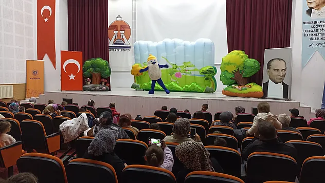 Samsun Büyükşehir'den Havza'da çocuklara özel tiyatro jesti: Kaptan Pengu sahnede