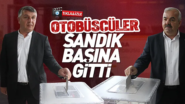 Samsun Çarşamba'da Halk Otobüsleri Kooperatifi'nde Genel Kurul heyecanı!