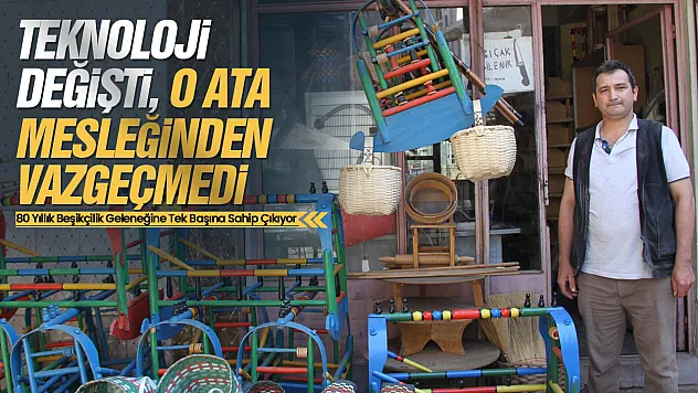 Samsun Çarşamba'da üç kuşaktır yaşatılan beşikçilik geleneği zamana direniyor