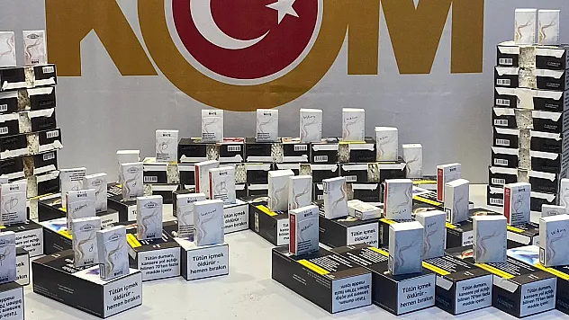 Samsun'da 10 bin 980 doldurulmuş makaron ele geçirildi
