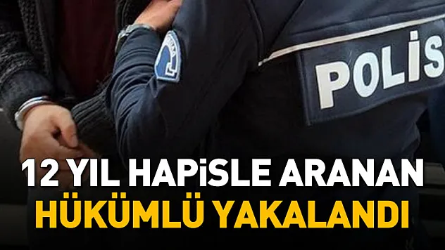 Samsun'da 12 yıl 6 ay hapis cezası bulunan hükümlü yakalandı