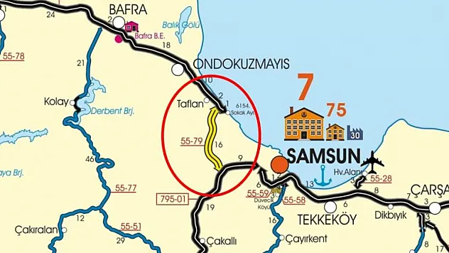 Samsun'da 15 milyar TL'lik dev proje