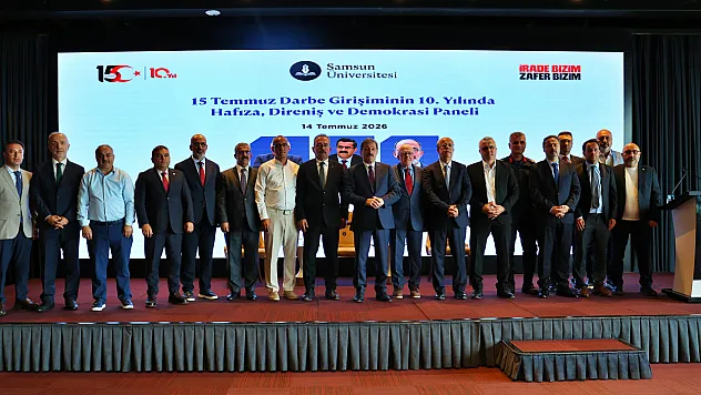 Samsun'da 15 Temmuz'un 10. yılında 'Hafıza, Direniş ve Demokrasi Paneli' düzenlendi