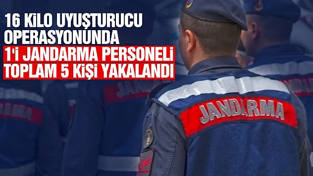 Samsun'da 16 kilo sentetik uyuşturucu yakalandı