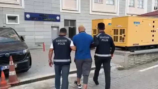 Samsun'da 16 yıl hapis cezası bulunan şahıs yakalandı