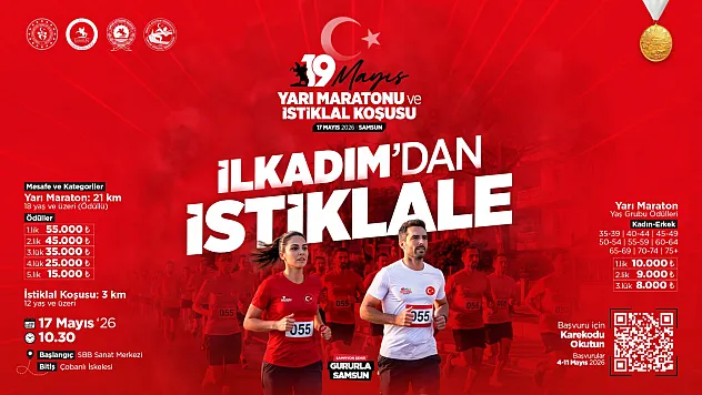 Samsun'da 19 Mayıs coşkusu pistlere taşınıyor!