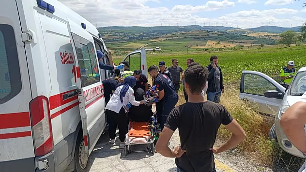 Samsun'da 2 araç çarpıştı: 2 yaralı