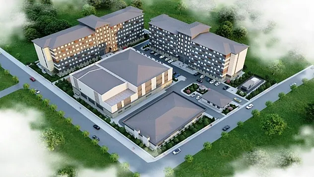 Samsun'da 2 bin kişilik yurt inşaatının yüzde 14'ü tamamlandı