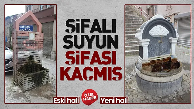 Samsun'da 200 yıllık bu çeşmeye şifa umuduyla geliyorlar