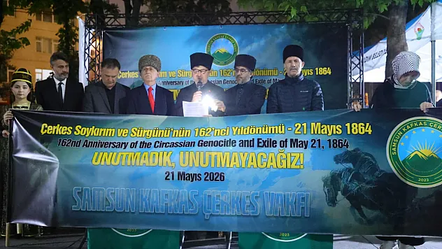 Samsun'da 21 mayıs anması