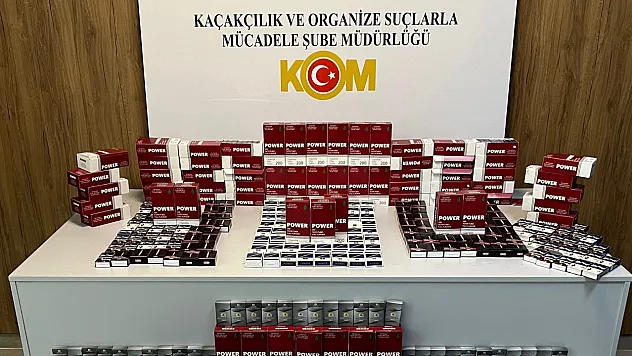 Samsun'da 23 bin 160 makaron ele geçirildi